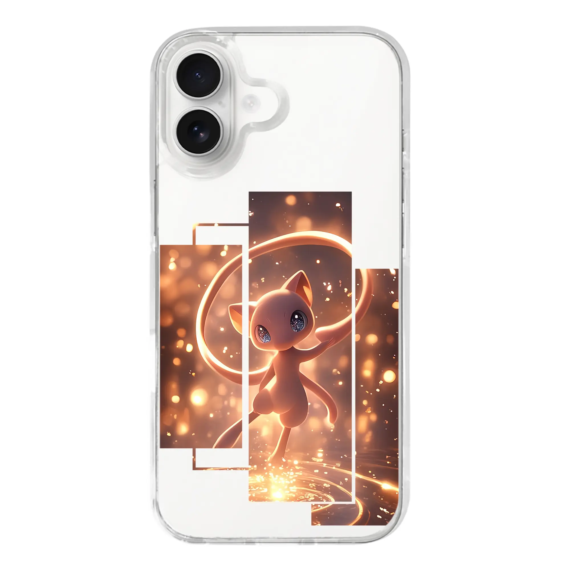 ポケモン グッズ,ミュウ - iPhone 17シリーズ 透明スマホケース – 薄型・耐衝撃・精密フィット保護カバー